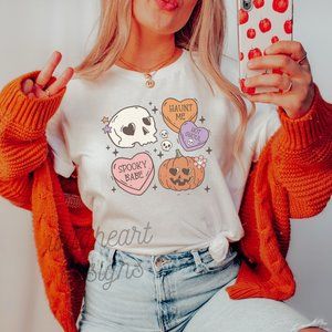 Halloween Shirt, Spooky Season T-shirt, Unisex Short Sleeve Crew Neck T-shirt